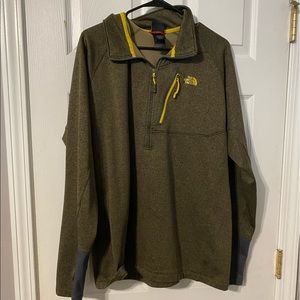 Men’s Olive The North Face Pullover